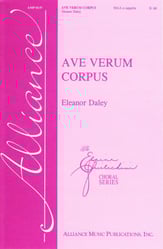 Ave Verum Corpus SSAA choral sheet music cover